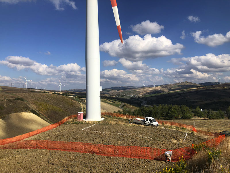 Enel Green Power Sannio SRL parco eolico di Scampitella (AV) 1